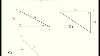 'Video thumbnail for Solve Right Triangle'