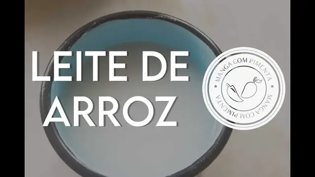 'Video thumbnail for Leite de Arroz'