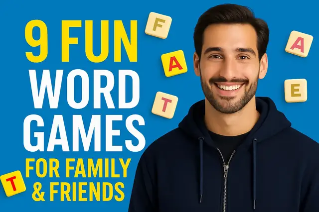 'Video thumbnail for 9 Fun Word Games for Family & Friends | Best Party Games!'