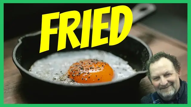 'Video thumbnail for How To Fry An Egg In A Cast Iron Skillet (Two Different Ways!)'