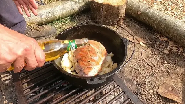 'Video thumbnail for Campfire Cooking Using A Dutch Oven'