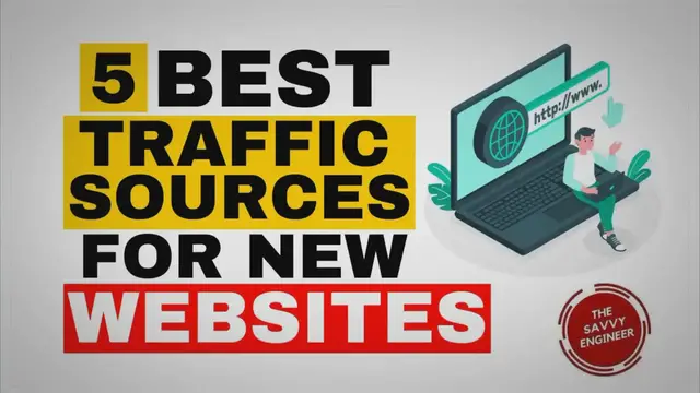 'Video thumbnail for 5 Best Traffic Sources For New Websites in 2023'