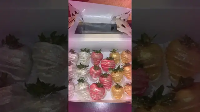 'Video thumbnail for Who loves a sweet treat ;) Chocolate Covered Strawberries'