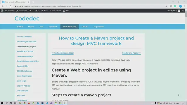'Video thumbnail for How to Create a Maven Project'