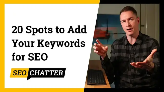 'Video thumbnail for How to Add Keywords to a Website for SEO (Advanced On Page SEO Techniques for Blog, Website & HTML)'