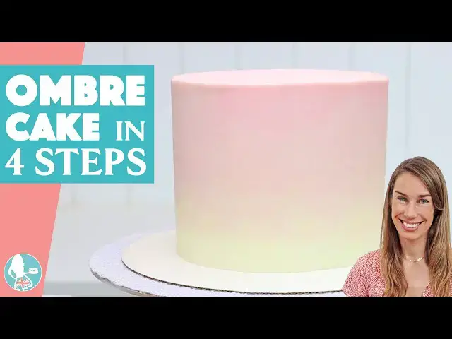 'Video thumbnail for 4 Step Ombre Cake'