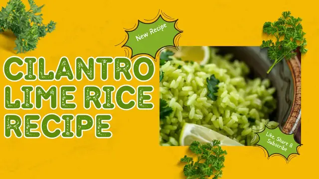 'Video thumbnail for Cilantro Lime Rice Recipe'