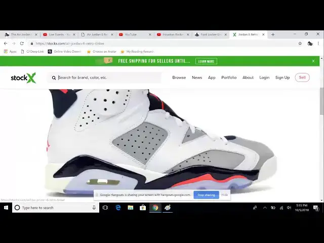 'Video thumbnail for The Air Jordan 6 VI Tinker White Infrared 23 Will Be an Easy Grab | How Many Made | Market Value'