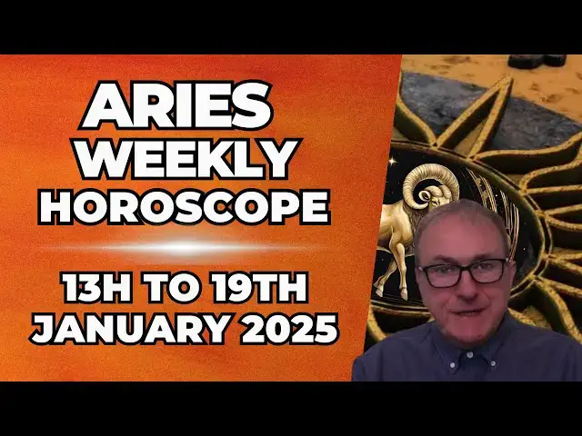 'Video thumbnail for Aries Weekly Horoscope 13th - 19th January 2025 + Astrology insights'
