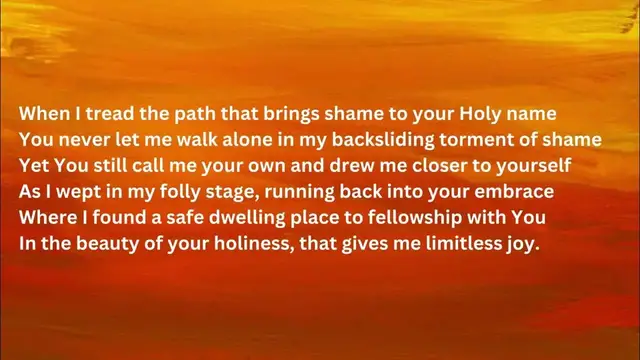 'Video thumbnail for Christian Pilgrimage Poem | Guide Me, Great Redeemer | Religious Pilgrimage Poem'