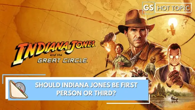 'Video thumbnail for Should the upcoming Indiana Jones game be first or third person?- Hot Topic'