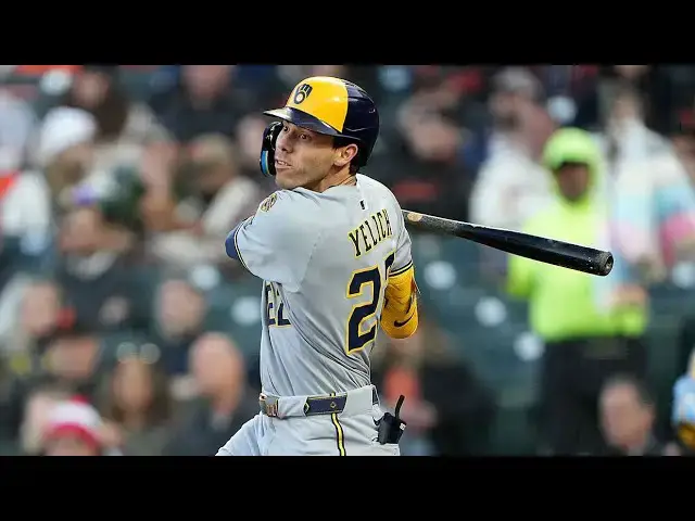 'Video thumbnail for Christian Yelich's First 5 Home Runs of 2025! | Milwaukee Brewers'