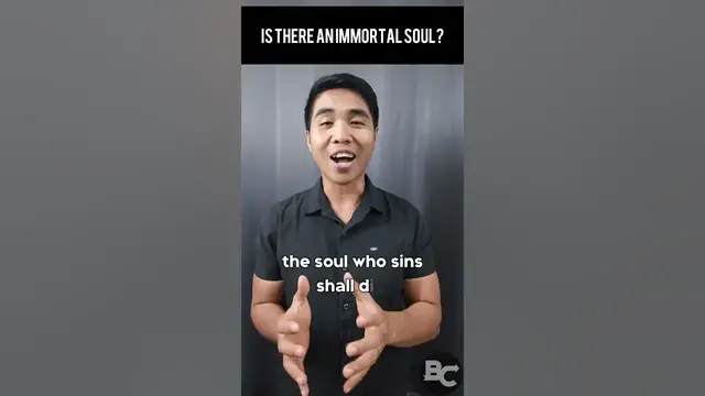 'Video thumbnail for Is there an immortal soul?'