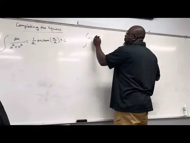 'Video thumbnail for How To Integrate Inverse trigonometric functions by completing the Square'