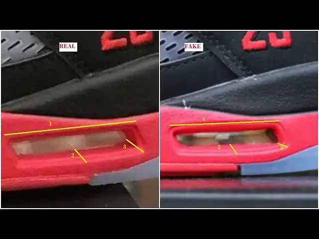 'Video thumbnail for Real Vs Fake Air Jordan 5 Top3, Quick Ways To Identify The Fake'