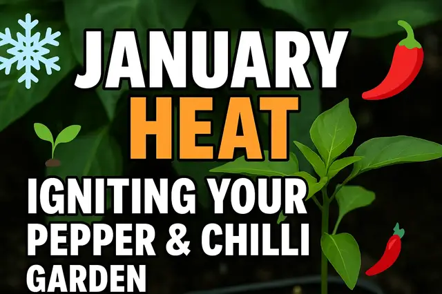 'Video thumbnail for ❄️🔥 January Heat: Igniting Your Pepper & Chilli Garden 🌱🌶️'