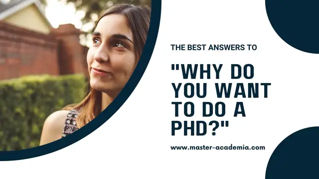 'Video thumbnail for The best answers to “Why do you want to do a PhD?”'