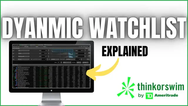 'Video thumbnail for How to Create a Dynamic Watchlist in ThinkorSwim'