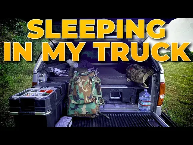 'Video thumbnail for Ultimate Truck Camper Sleep System | Comfort Tips for Truck Camping'