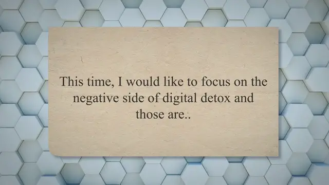 'Video thumbnail for 3 disadvantages of digital detox. Check this out before you try digital detox!!!'