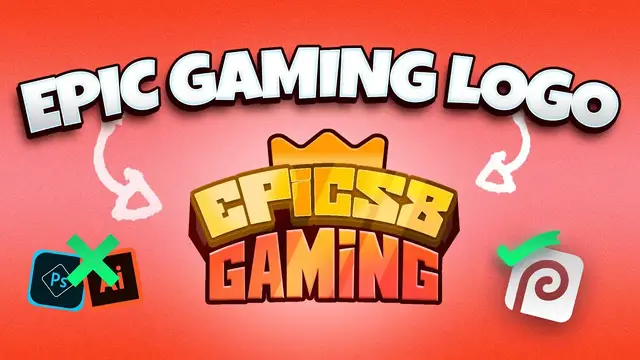 'Video thumbnail for How to make a Roblox Gaming logo with Photopea - Free to create, no photoshop.'