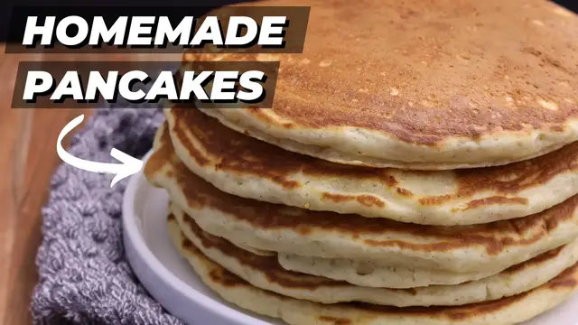 'Video thumbnail for Pancakes: Step by Step Guide to Making Light and Fluffy Pancakes at Home'