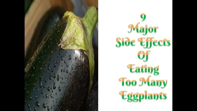 'Video thumbnail for 9 Major Side Effects of Eating Too Many Eggplants ( Brinjal)'