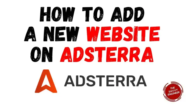 'Video thumbnail for How to Add Your New Website on Adsterra in 2023'