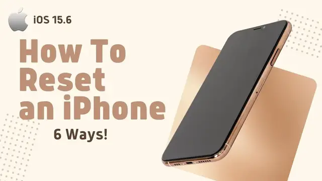 'Video thumbnail for How To Reset iPhone With Or Without Deleting Everything!'