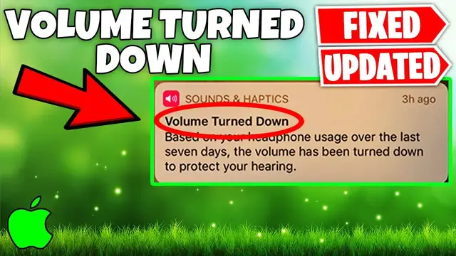'Video thumbnail for Volume Turned Down iPhone FIX By Tricking Apple'