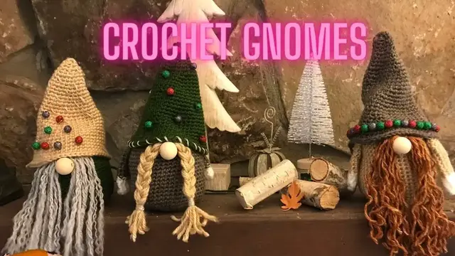 'Video thumbnail for How to crochet gnomes free pattern'