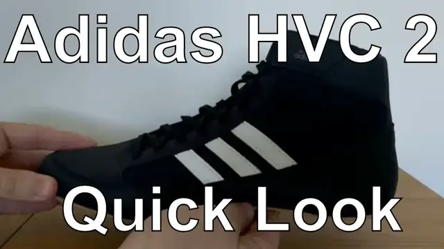 'Video thumbnail for Adidas HVC 2 Wrestling Shoes | Quick Look | 360° Tour | Powerlifting Shoes Review'
