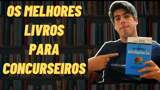 'Video thumbnail for Os Melhores Livros para Concurseiros ( Iniciantes ou Intermediários )'