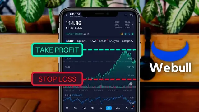 'Video thumbnail for How to Set Take Profit and Stop Loss on Webull Mobile App'