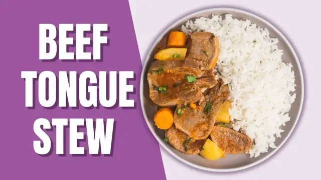 'Video thumbnail for How to Cook Beef Tongue Stew Using an Instant Pot'
