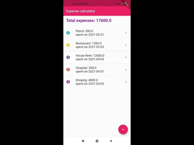 'Video thumbnail for Flutter advance - offline expense calculator'