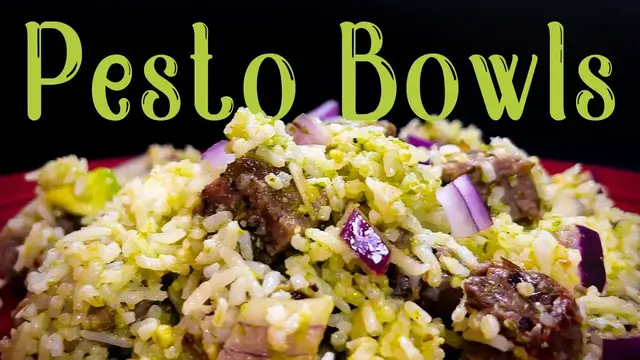 'Video thumbnail for Fast and Easy Pesto Bowl Recipe'