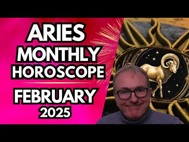 'Video thumbnail for Aries Monthly Horoscope February 2025'