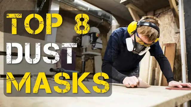 'Video thumbnail for Top 8 Best Dust Mask for Woodworking, Construction, Metal dust'
