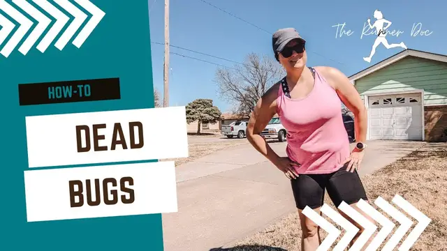 'Video thumbnail for How to Perform Dead Bug for Runner's Core Strength'