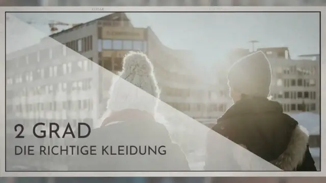 'Video thumbnail for Was anziehen bei 2 Grad? – Übersicht für Damen, Herren & Kind'