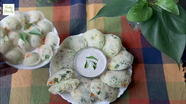 'Video thumbnail for सब्जी वाली रवा इडली रेसिपी | Vegetable Idli Recipe in Hindi| सूजी की वेजिटेबल इडली'