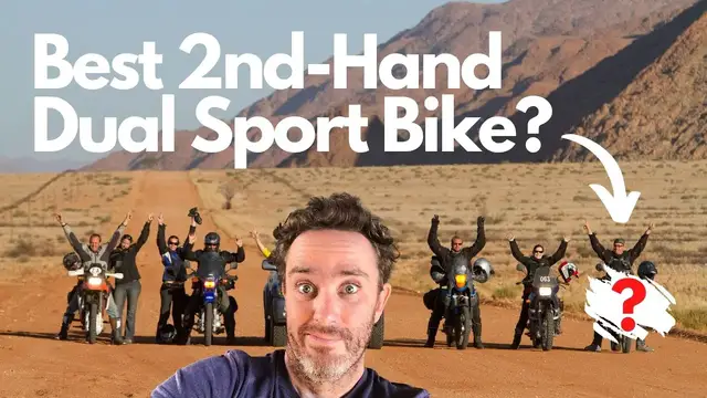 'Video thumbnail for KLR650 vs XR650L vs DR750S vs BMW F650 vs XT600E | Which is the Best 2nd-Hand Dual Sport Bike?'