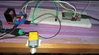 'Video thumbnail for MicroPython Control DC Motor using L298N Driver with ESP32 and ESP8266'