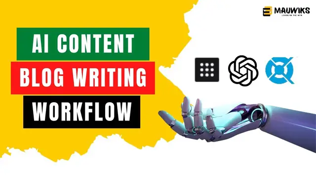 'Video thumbnail for How to Write a Blog Post with AI FREE TOOLS'