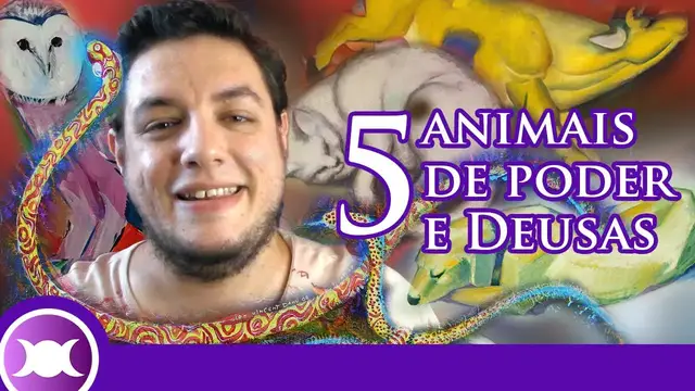 'Video thumbnail for ANIMAIS DE PODER, ARQUÉTIPOS E DEUSAS - 5 Animais e Deusas que são representadas por eles'