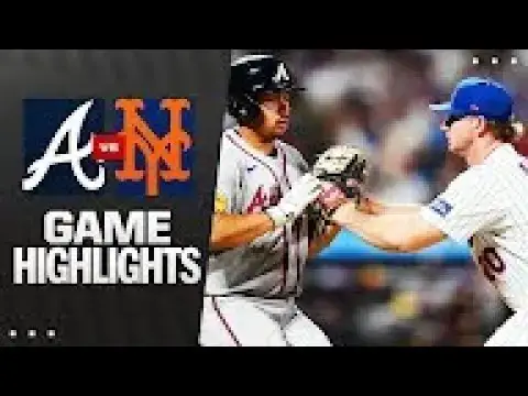 'Video thumbnail for Atlanta Braves at New York Mets Full-Game Highlights! | 06/24/2025'