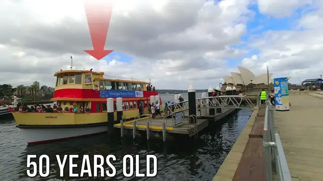 'Video thumbnail for Sydney Harbour Cruise | Inside A Historic Ferry & Tall Ship'
