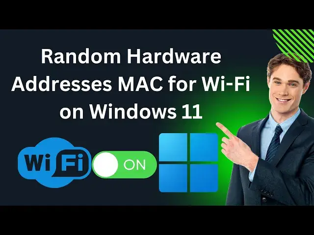 'Video thumbnail for How to Enable Random Hardware Addresses MAC for Wi Fi on Windows 11 | GearUpWindows Tutorial'