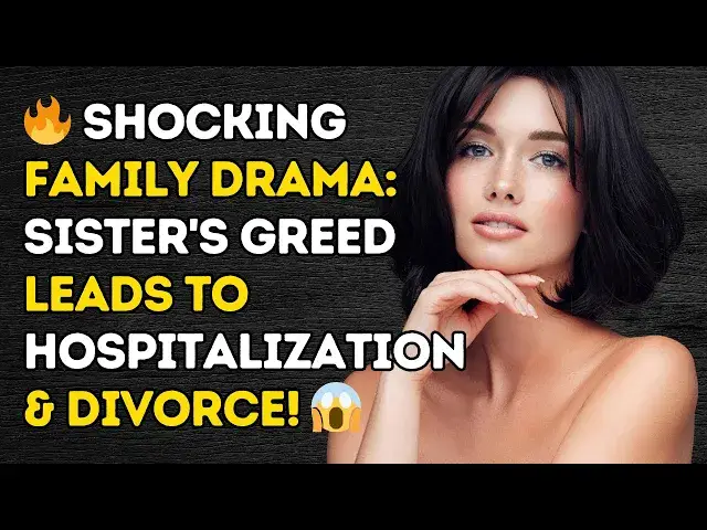 'Video thumbnail for 🔥 SHOCKING Family Drama: Sister's Greed Leads to Hospitalization & Divorce! 😱 | Cheating Stories'